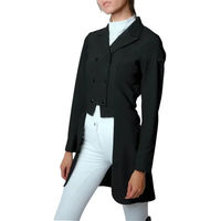 Produktbild von Montar Lange Turnierreitjacke Damen Schwarz aus Polyester Größe 36
