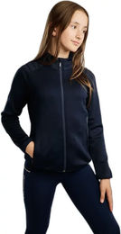 Produktbild von Montar MoPearl Pintucks Fleecejacke für Mädchen in Champagne und Blau