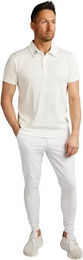Produktbild von Montar MoWill Structured Turnier-Poloshirt für Herren in Weiß Größe L