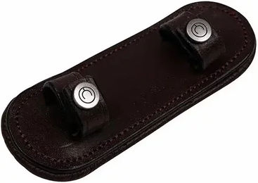 Produktbild von Montar Nasenriemenschutz aus Leder in Braun für Vollblut