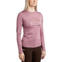 Produktbild von Montar Nille Reitshirt für Damen aus Polyester in Rosa Gold XS