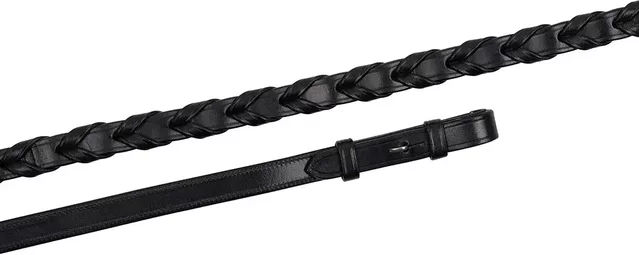 Produktbild von Montar Pferdezügel aus Leder für Vollblut in Schwarz oder Braun