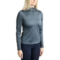 Produktbild von Montar Polohemd Damen Veronica mit langen Ärmeln in Quartz