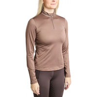 Produktbild von Montar Polohemd Damen Veronica mit langen Ärmeln in Quartz