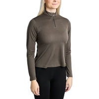 Produktbild von Montar Poloshirt für Damen mit langen Ärmeln in Grün