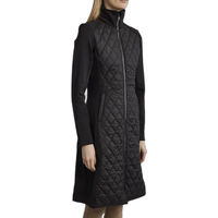 Produktbild von Montar Quinn Lange Daunenjacke Damen Wasserabweisend Schwarz 3XL