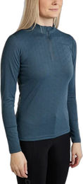 Produktbild von Montar Reit Trainingspolo Damen Langarm Blau XS