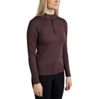 Produktbild von Montar Reit Trainingspolo Damen Langarm Braun Größe L