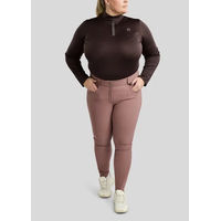 Produktbild von Montar Reithose Damen Full Grip mit hoher Taille in Rosa Größe 52