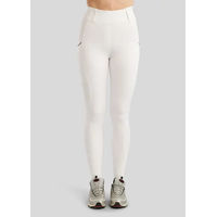 Produktbild von Montar Reithose Damen Full Grip Pull On Champagne Crystal in Beige und Weiß Größe 40