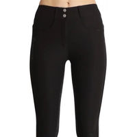 Produktbild von Montar Reithose Damen Highwaist 2.0 mit Silikon Vollbesatz wasserabweisend Schwarz Größe 38