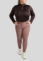 Produktbild von Montar Reithose Damen mit Full Grip und hoher Taille in Rosa