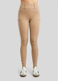 Produktbild von Montar Reithose Damen MoElaine Logo Full Grip in Braun oder Beige