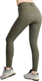 Montar Reithose Full Grip Damen in Grün Oliv Größe 40 – Bild 1 von 1