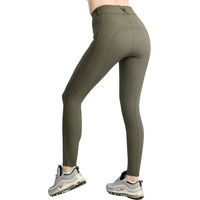 Produktbild von Montar Reithose Full Grip Damen in Grün Oliv Größe 40