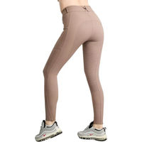 Produktbild von Montar Reithose Full Grip Damen Megan in Braun und Taupe Größe 38