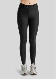Produktbild von Montar Reithose Full Grip Damen Schwarz wasserabweisend Größe 44