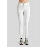 Produktbild von Montar Reithose Full Grip Damen Weiß wasserabweisend Größe 36