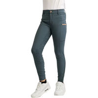 Produktbild von Montar Reithose Full Grip für Mädchen in Rosa und Grau