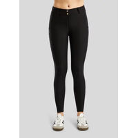 Produktbild von Montar Reithose Megan Damen Full Grip in Schwarz mit Yati-Gewebe Größe 34