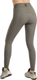 Montar Reithose Megan für Damen in Grau mit Vollgrip und Handytaschen aus Yati-Gewebe Größe 34 – Bild 1 von 1