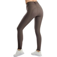Produktbild von Montar Reithose Megan Full Grip für Damen in Schwarz oder Braun Größe 40