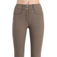 Produktbild von Montar Reithose Megan Vol 2 Damen mit Full Grip Silikon und wasserabweisender Funktion in Braun oder Beige Größe 42