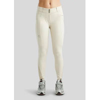 Produktbild von Montar Reithose Mid Grip für Damen wasserabweisend in Grau oder Beige Größe 36
