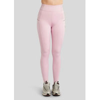 Produktbild von Montar Reithose MoPearl Pintuck Pull On Damen Full Grip Rosa Größe 38