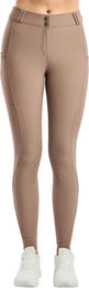 Montar Reithose Veronica Full Grip Damen in Quarz Braun Taupe – Bild 1 von 1