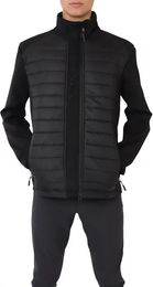 Produktbild von Montar Reitjacke Softshell für Herren Schwarz XL wasserabweisend ganzjährig nutzbar