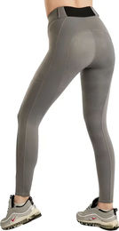 Montar Reitleggings Damen Full Grip Pull On Grau mit Silikonbeschichtung – Bild 1 von 1