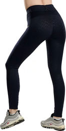 Montar Reitleggings Full Grip Damen Maisy Blau Schwarz Größe 42 – Bild 1 von 1