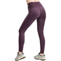 Produktbild von Montar Reitleggings Full Grip Damen Maisy Lila Beere