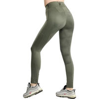 Produktbild von Montar Reitleggings Zida Damen Full Grip mit Silikon Grip in Grün Oliv Größe 42