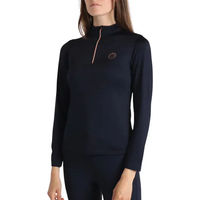 Produktbild von Montar Reitpolo Damen Everly Reitshirt Blau XL Winter Polyester