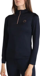 Produktbild von Montar Reitpolo Everly Damen Reitshirt Winter Blau Größe M