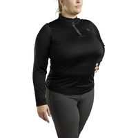 Produktbild von Montar Reitshirt Briella Damen Schwarz Gold 3XL