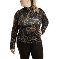 Produktbild von Montar Reitshirt Damen Haily Bridle aus Polyester in Schwarz oder Bunt Größe XXL