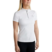 Produktbild von Montar Reitshirt Damen MoBlair Crystals Weiß XL