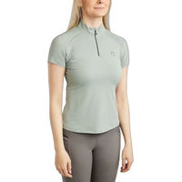 Produktbild von Montar Reitshirt Damen MoPearl Pintuck Grün Größe S