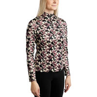 Produktbild von Montar Reitshirt Damen Polo mit langen Ärmeln Rosa Bunt