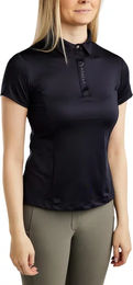 Produktbild von Montar Reitshirt Essential Clubwear Damen Blau oder Schwarz Größe M