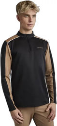 Produktbild von Montar Reitshirt Langarm Trainings-Polo für Herren Schwarz Größe M