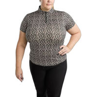 Produktbild von Montar Reitshirt Leo Damen Rosa Bunt Grösse 4XL