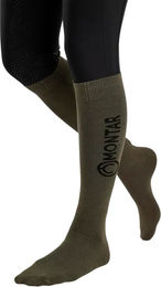 Produktbild von Montar Reitsocken Damen aus Bambus Grün Größe 35/39