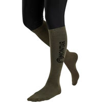 Produktbild von Montar Reitsocken Damen Kniestrümpfe aus Bambus Grün Größe 40/44