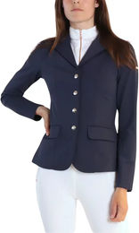 Produktbild von Montar Reitturnierjacke Damen Softshell Blau Größe 34