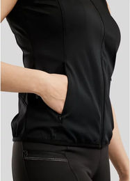 Produktbild von Montar Reitweste Damen MoPearl Pintuck ärmellos schwarz