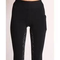 Produktbild von Montar Selena Reitleggings Full Grip für Damen in Schwarz Größe 38